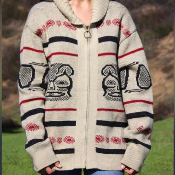 Pendleton Other - VINTAGE GRAIL COLLECTOR Pendleton Westerly The Dude Bear Sweater Native Western